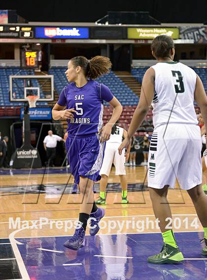 Thumbnail 3 in Sacramento vs. McNair (CIF SJS D2 Final) photogallery.