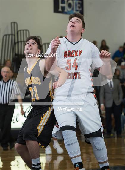 Thumbnail 1 in Venango Catholic vs Rocky Grove (Short St Motorcars Tournament) photogallery.