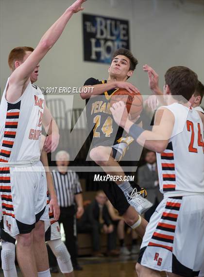 Thumbnail 2 in Venango Catholic vs Rocky Grove (Short St Motorcars Tournament) photogallery.