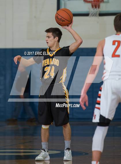 Thumbnail 1 in Venango Catholic vs Rocky Grove (Short St Motorcars Tournament) photogallery.