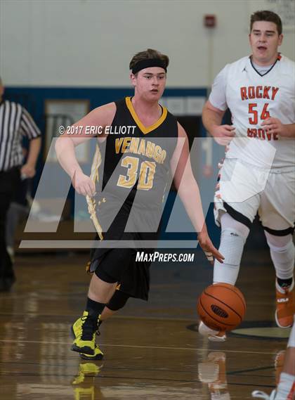 Thumbnail 3 in Venango Catholic vs Rocky Grove (Short St Motorcars Tournament) photogallery.
