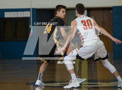 Thumbnail 3 in Venango Catholic vs Rocky Grove (Short St Motorcars Tournament) photogallery.