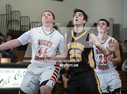 Thumbnail 3 in Venango Catholic vs Rocky Grove (Short St Motorcars Tournament) photogallery.