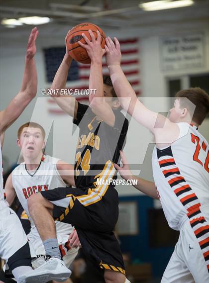 Thumbnail 3 in Venango Catholic vs Rocky Grove (Short St Motorcars Tournament) photogallery.