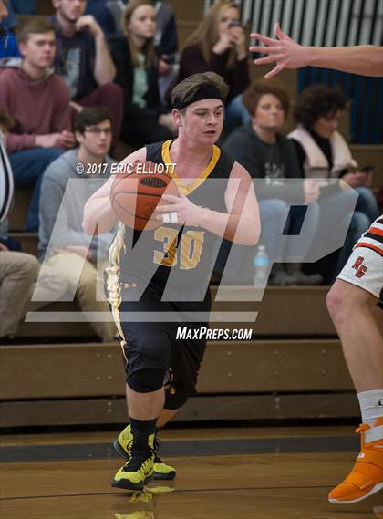 Thumbnail 2 in Venango Catholic vs Rocky Grove (Short St Motorcars Tournament) photogallery.