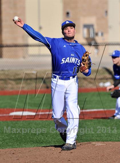 Thumbnail 3 in All Saints Episcopal vs Liberty Christian (Texas Private School Classic) photogallery.