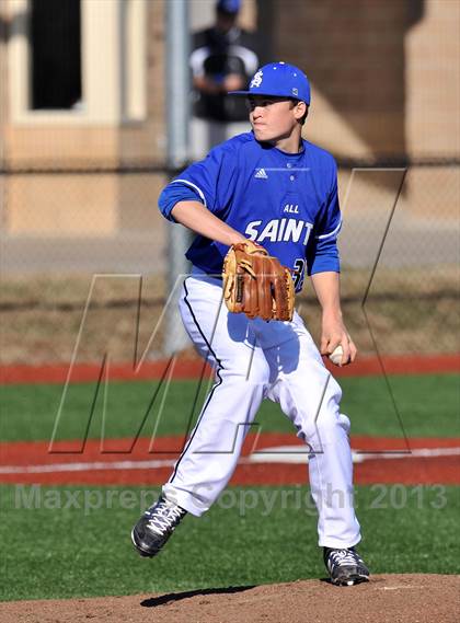 Thumbnail 3 in All Saints Episcopal vs Liberty Christian (Texas Private School Classic) photogallery.