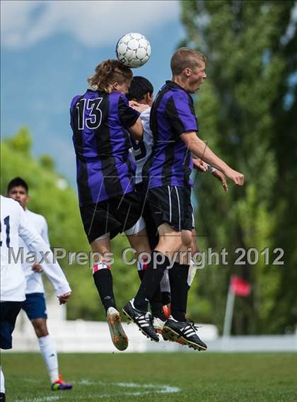 Thumbnail 3 in Riverton vs Copper Hills (Utah 5A Quarterfinal) photogallery.