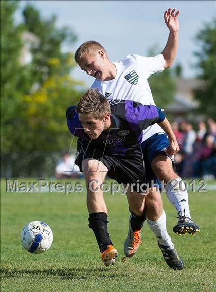 Thumbnail 2 in Riverton vs Copper Hills (Utah 5A Quarterfinal) photogallery.