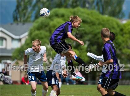 Thumbnail 1 in Riverton vs Copper Hills (Utah 5A Quarterfinal) photogallery.
