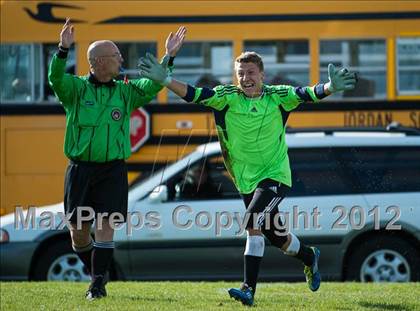 Thumbnail 3 in Riverton vs Copper Hills (Utah 5A Quarterfinal) photogallery.