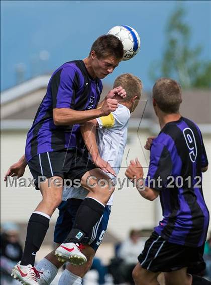 Thumbnail 2 in Riverton vs Copper Hills (Utah 5A Quarterfinal) photogallery.
