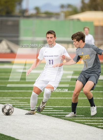 Thumbnail 3 in Notre Dame Prep vs. Saguaro (AIA 4A Quarterfinals) photogallery.