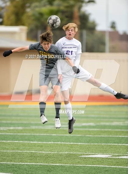 Thumbnail 2 in Notre Dame Prep vs. Saguaro (AIA 4A Quarterfinals) photogallery.