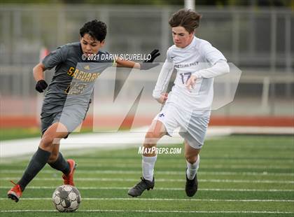 Thumbnail 2 in Notre Dame Prep vs. Saguaro (AIA 4A Quarterfinals) photogallery.