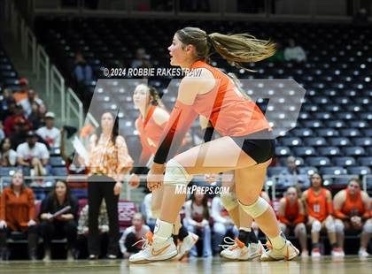 Thumbnail 2 in Johnson City vs. Wink (UIL 2A Volleyball Division I Final) photogallery.