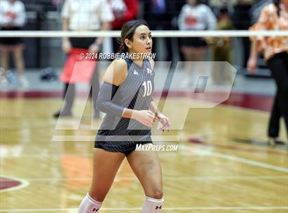 Thumbnail 2 in Johnson City vs. Wink (UIL 2A Volleyball Division I Final) photogallery.