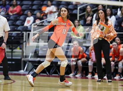 Thumbnail 1 in Johnson City vs. Wink (UIL 2A Volleyball Division I Final) photogallery.