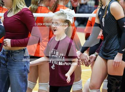 Thumbnail 2 in Johnson City vs. Wink (UIL 2A Volleyball Division I Final) photogallery.
