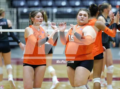Thumbnail 1 in Johnson City vs. Wink (UIL 2A Volleyball Division I Final) photogallery.