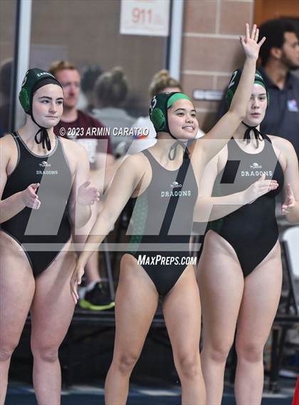 Thumbnail 3 in Southlake Carroll vs Brazoswood (UIL 6A Water Polo Semifinal) photogallery.