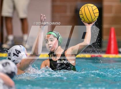 Thumbnail 3 in Southlake Carroll vs Brazoswood (UIL 6A Water Polo Semifinal) photogallery.