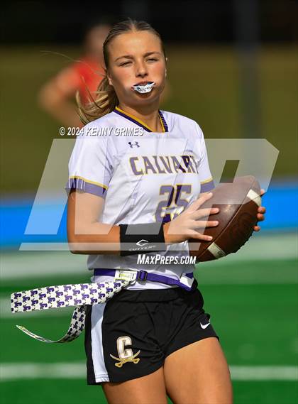 Thumbnail 1 in Clarke Central vs. Calvary Day (McEachern Invitation) photogallery.