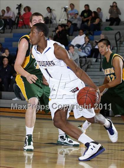 Thumbnail 3 in Crenshaw vs. Canyon (Burbank Tip-off Classic) photogallery.