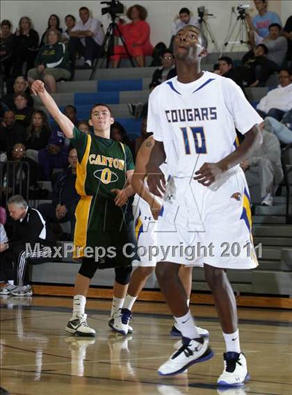 Thumbnail 3 in Crenshaw vs. Canyon (Burbank Tip-off Classic) photogallery.