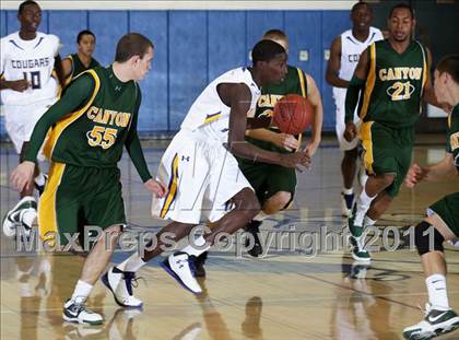 Thumbnail 2 in Crenshaw vs. Canyon (Burbank Tip-off Classic) photogallery.