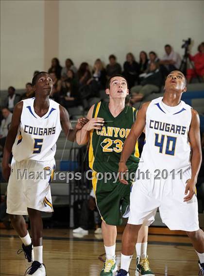 Thumbnail 1 in Crenshaw vs. Canyon (Burbank Tip-off Classic) photogallery.