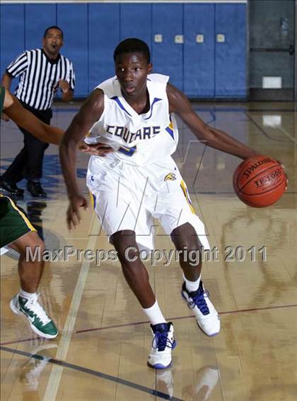 Thumbnail 3 in Crenshaw vs. Canyon (Burbank Tip-off Classic) photogallery.