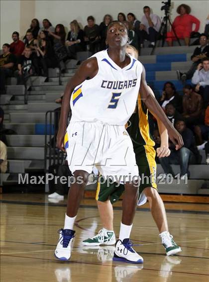 Thumbnail 2 in Crenshaw vs. Canyon (Burbank Tip-off Classic) photogallery.