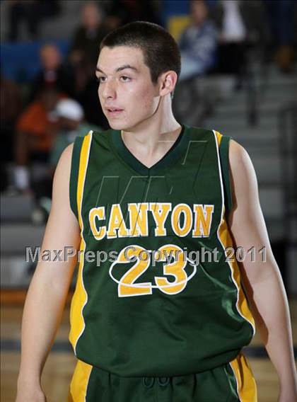 Thumbnail 3 in Crenshaw vs. Canyon (Burbank Tip-off Classic) photogallery.