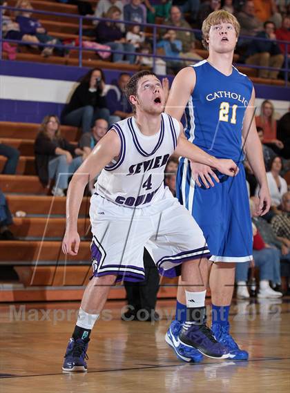 Thumbnail 2 in Montgomery Catholic @ Sevier County (Winterfest Shootout) photogallery.