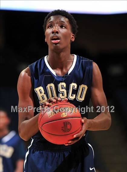 Thumbnail 2 in Alemany vs. St. John Bosco (CIF D3 SoCal Regional Final) photogallery.