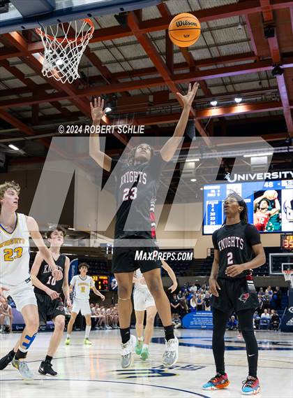 Thumbnail 3 in Ripon Christian vs. Futures (CIF SJS D5 Final) photogallery.