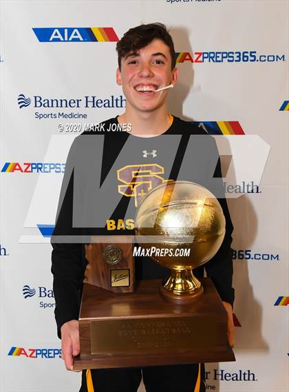 Thumbnail 2 in Salpointe Catholic vs. Peoria (AIA 4A Final Awards) photogallery.