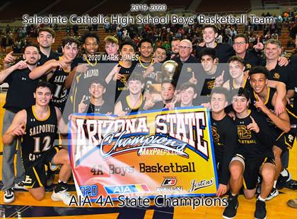 Thumbnail 3 in Salpointe Catholic vs. Peoria (AIA 4A Final Awards) photogallery.