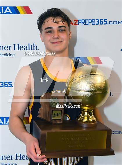 Thumbnail 3 in Salpointe Catholic vs. Peoria (AIA 4A Final Awards) photogallery.