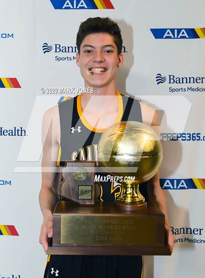 Thumbnail 3 in Salpointe Catholic vs. Peoria (AIA 4A Final Awards) photogallery.
