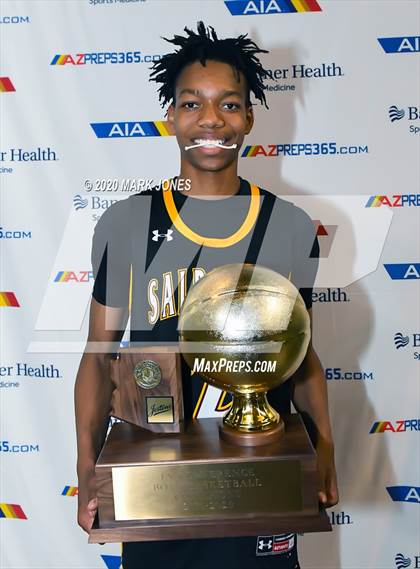 Thumbnail 2 in Salpointe Catholic vs. Peoria (AIA 4A Final Awards) photogallery.
