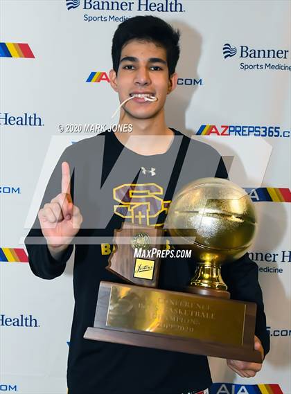 Thumbnail 3 in Salpointe Catholic vs. Peoria (AIA 4A Final Awards) photogallery.
