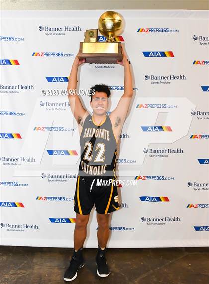 Thumbnail 2 in Salpointe Catholic vs. Peoria (AIA 4A Final Awards) photogallery.