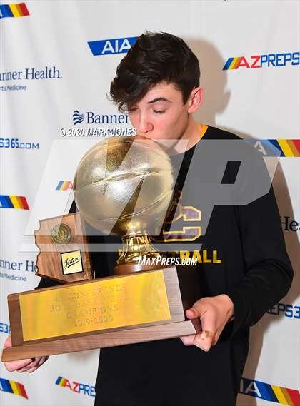 Thumbnail 3 in Salpointe Catholic vs. Peoria (AIA 4A Final Awards) photogallery.