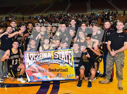 Thumbnail 1 in Salpointe Catholic vs. Peoria (AIA 4A Final Awards) photogallery.