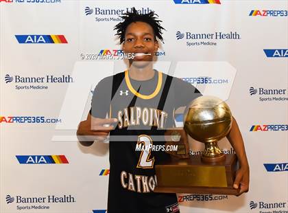 Thumbnail 3 in Salpointe Catholic vs. Peoria (AIA 4A Final Awards) photogallery.