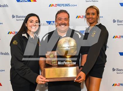 Thumbnail 3 in Salpointe Catholic vs. Peoria (AIA 4A Final Awards) photogallery.