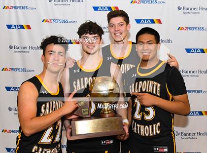Thumbnail 3 in Salpointe Catholic vs. Peoria (AIA 4A Final Awards) photogallery.