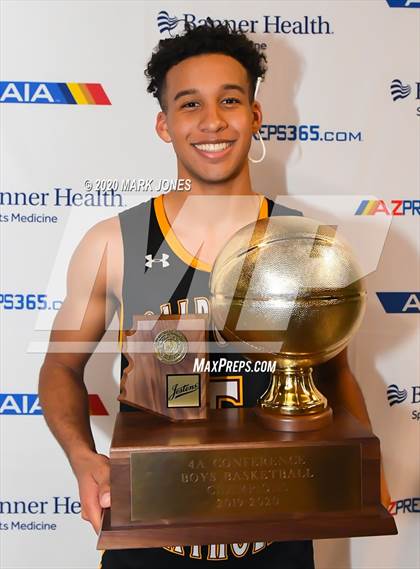 Thumbnail 2 in Salpointe Catholic vs. Peoria (AIA 4A Final Awards) photogallery.
